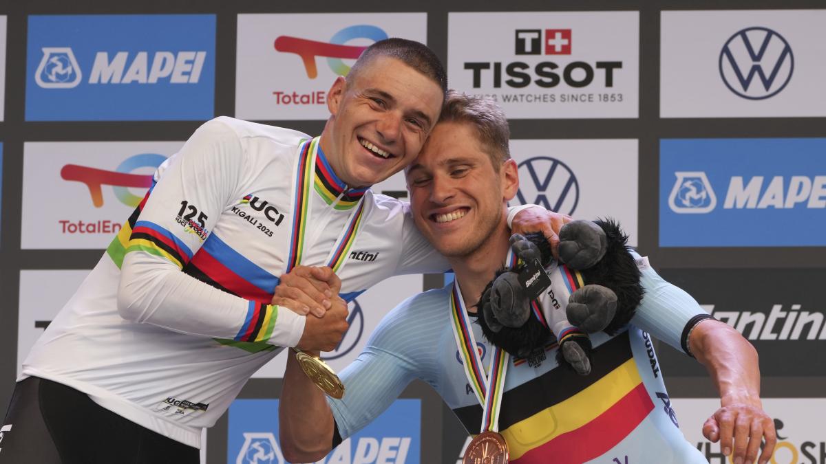 El belga Van Wilder, bronce mundial en la contrarreloj, sufre una rotura de muñeca