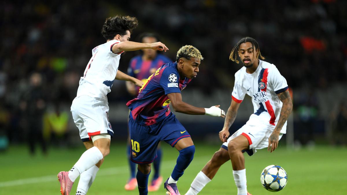 El 1x1 del Barça ante el PSG al descanso