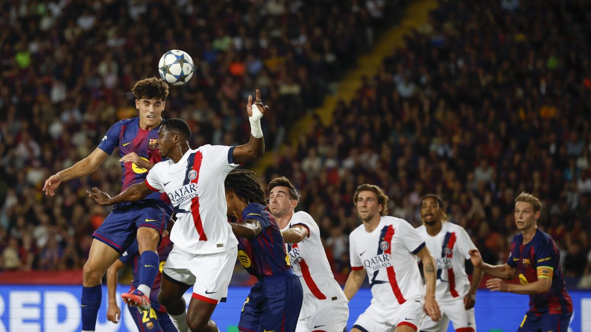 El Barça se frena: así está la clasificación de la Champions League tras la derrota ante el PSG