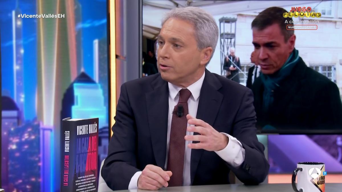 Vicente Vallés respondió a Pablo Motos la pregunta que todo el mundo le hace sobre Pedro Sánchez
