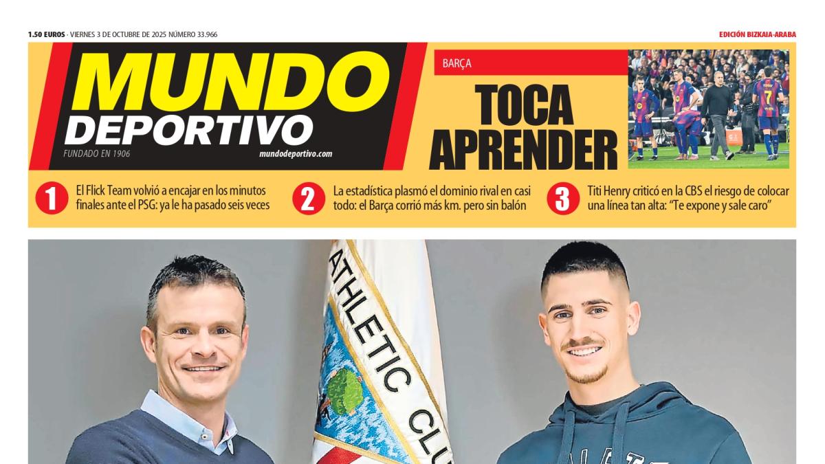 Portada de MD Bizkaia-Araba de hoy viernes