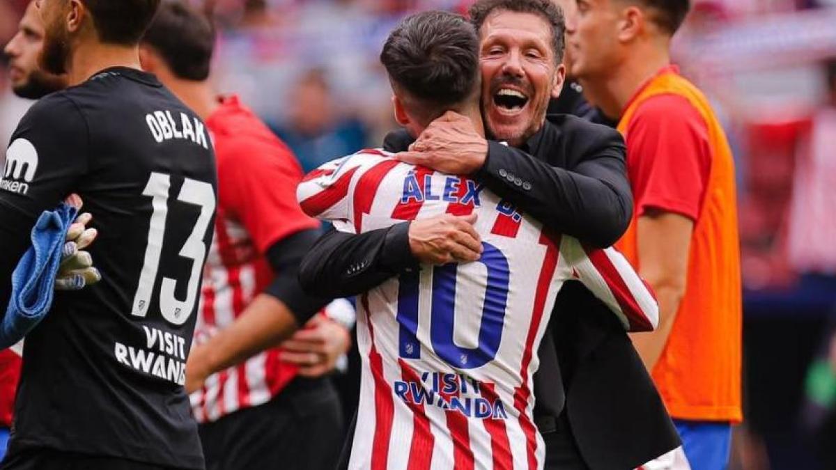 Simeone descarta a Almada y explica la situación de Baena