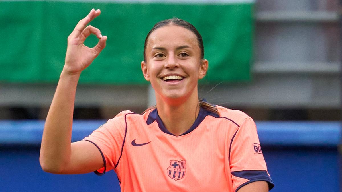 Primer gol de Clara Serrajordi con el Barça