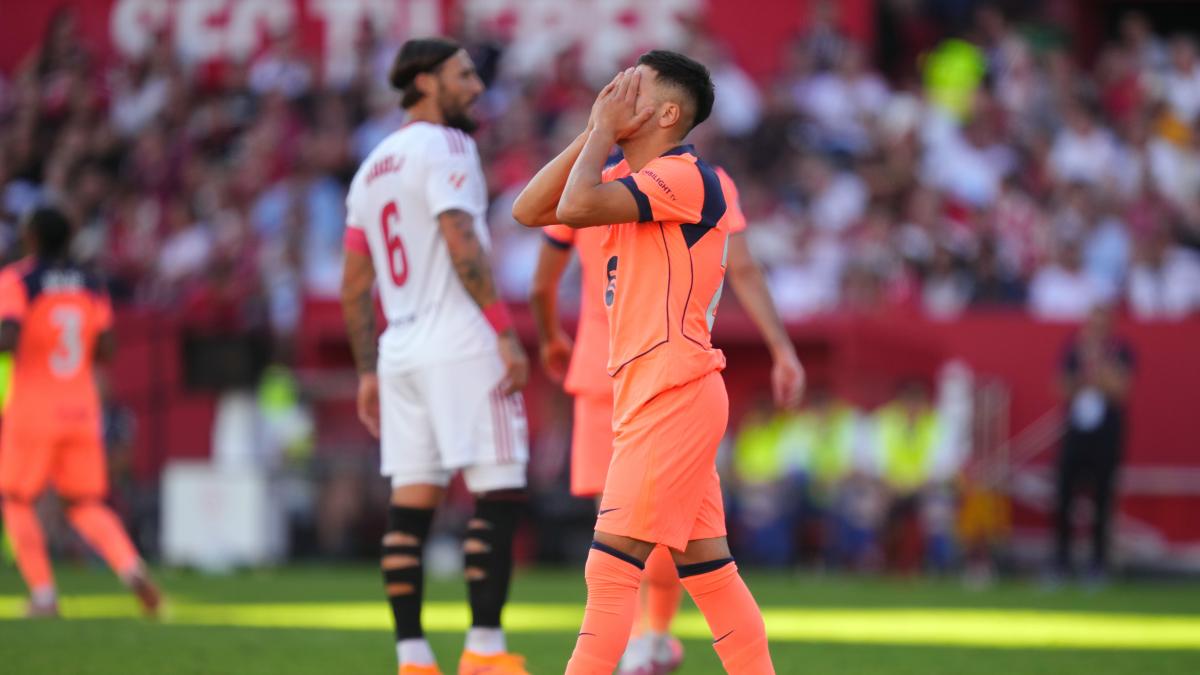 Un eléctrico Roony pudo ser el jugador del día en Sevilla