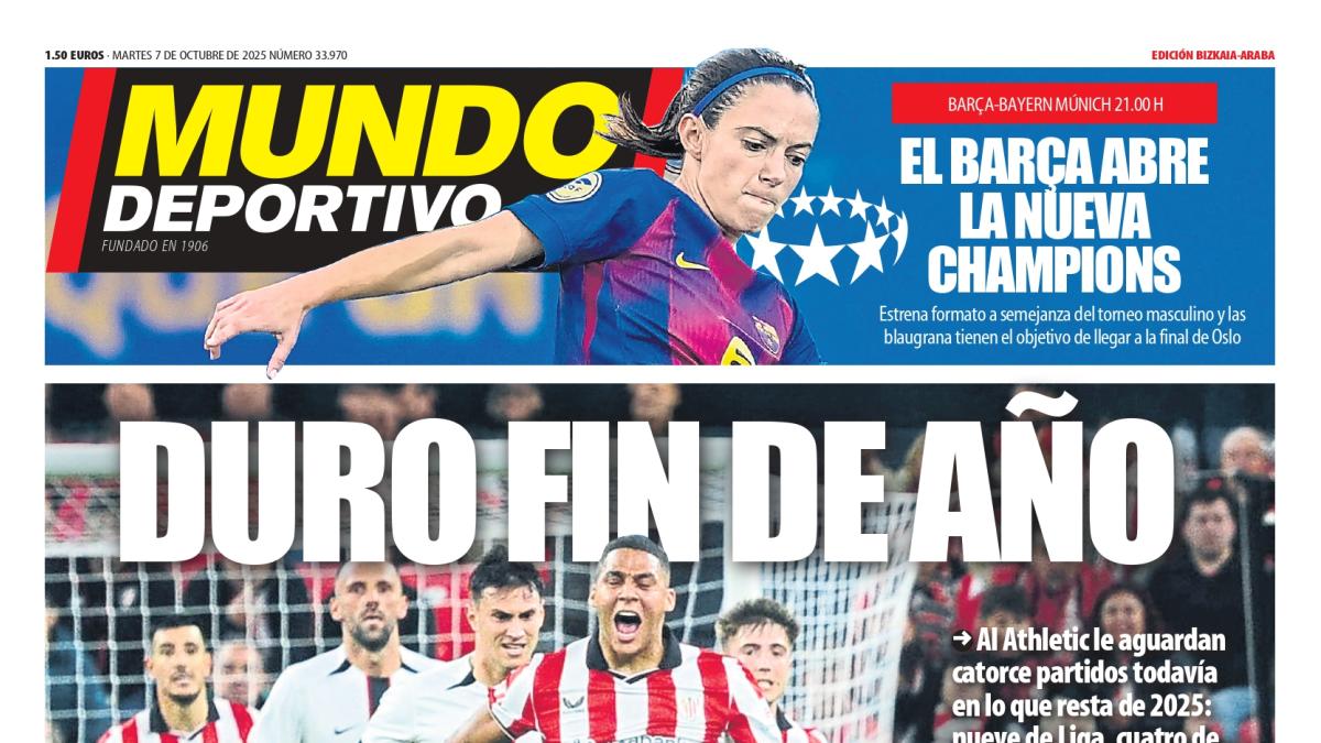 Portada de MD Bizkaia-Araba de hoy martes