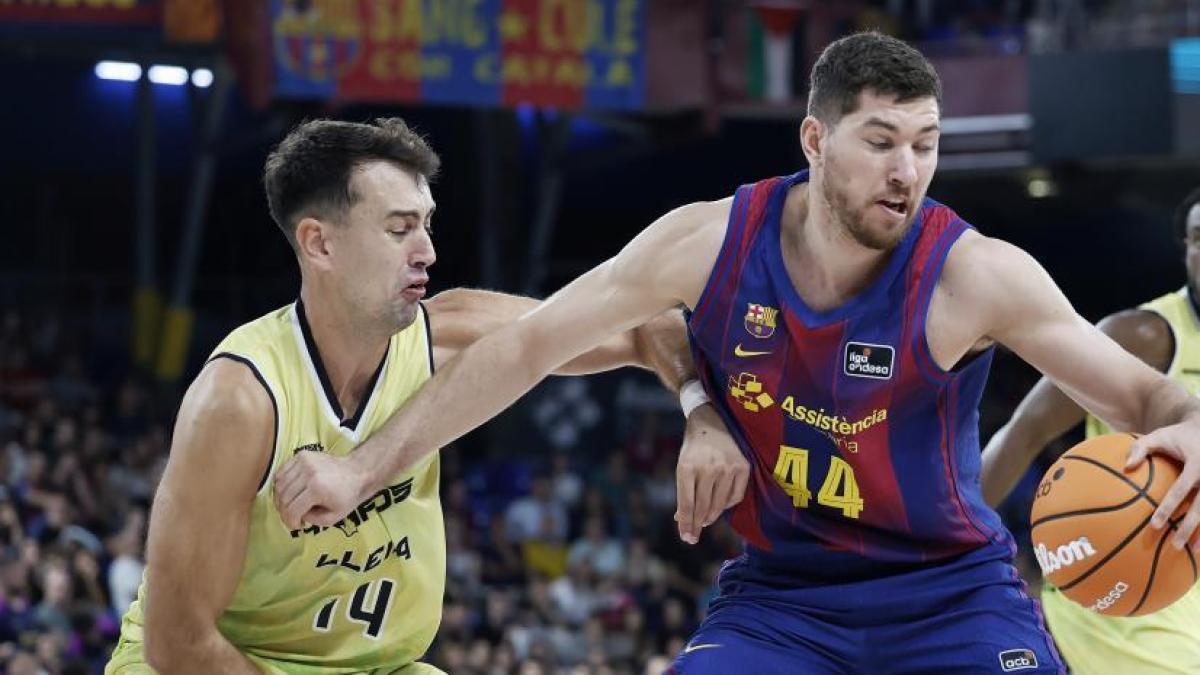 86-91: El Hiopos Lleida saca los colores a la defensa del Barça