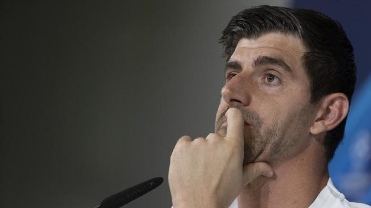 Courtois: Laporta dice eso porque lo tiene que decir, por el caso Negreira y todo eso