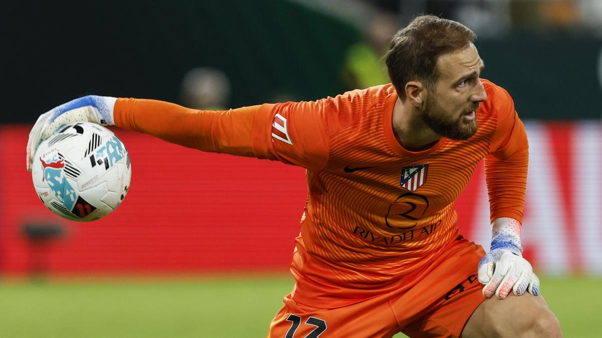 El Atlético respira al conocer el alcance de la lesión de Oblak