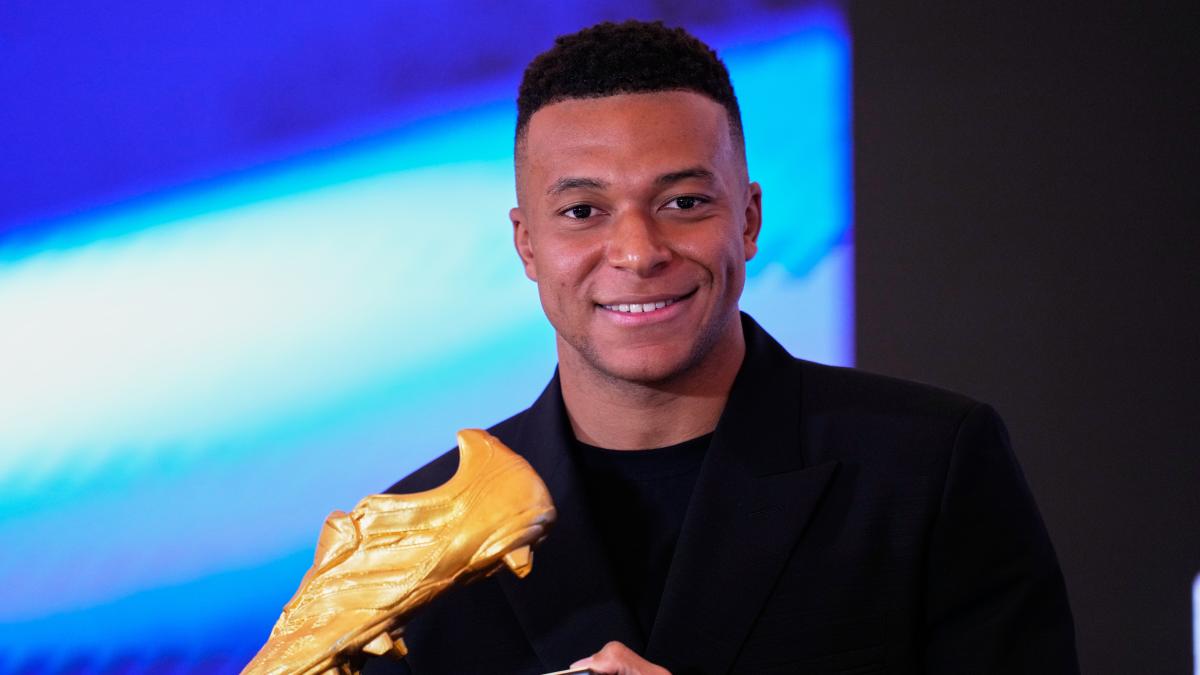 Mbappé tiene su Bota de Oro