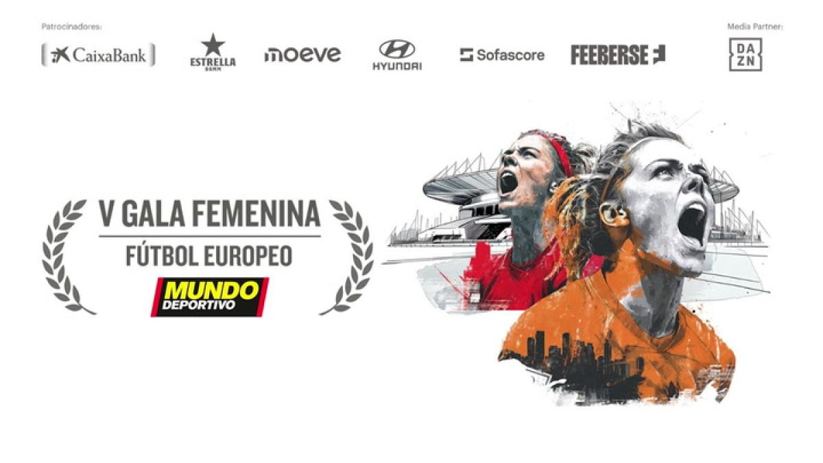 Exitosa V Gala Femenina de Fútbol Europeo Mundo Deportivo