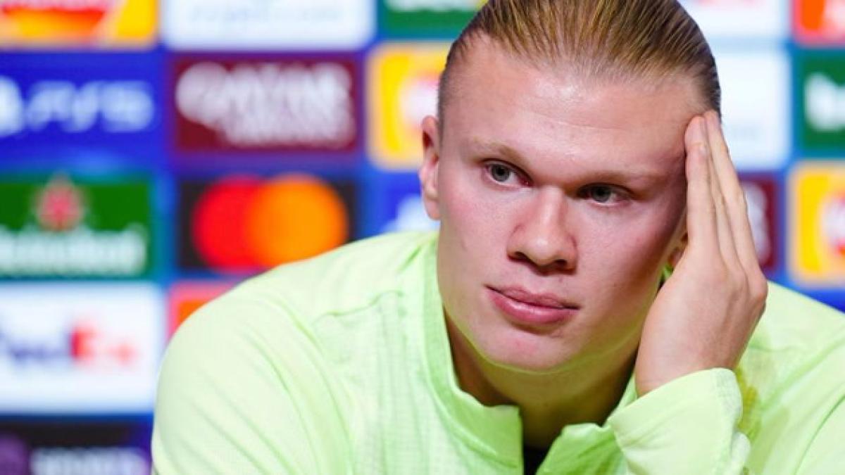 Halaand contradice a Guardiola tras compararle con Messi y Cristiano Ronaldo