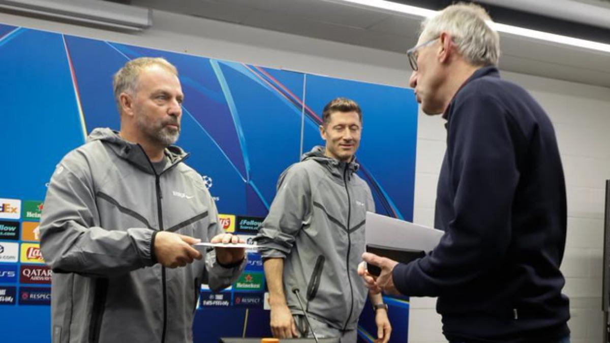 La curiosa anécdota en la rueda de prensa de Flick, con una leyenda belga de protagonista