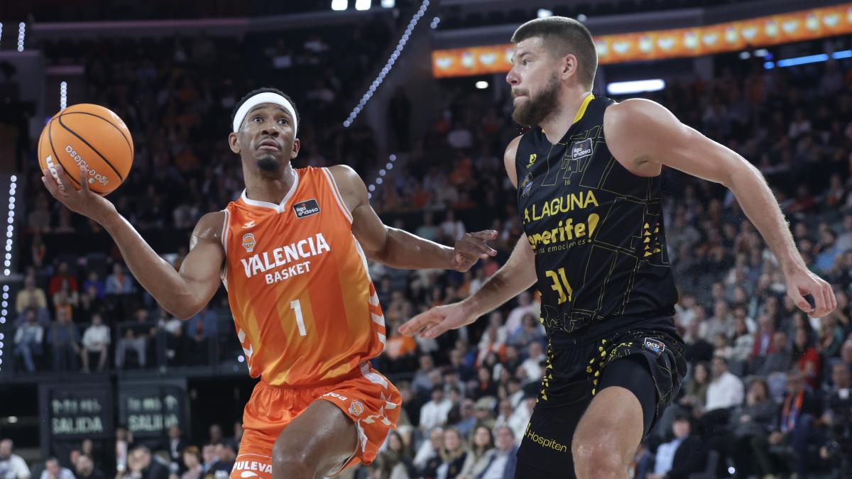 96-79: El Valencia, con un gran Taylor, nubla la mirilla del La Laguna Tenerife