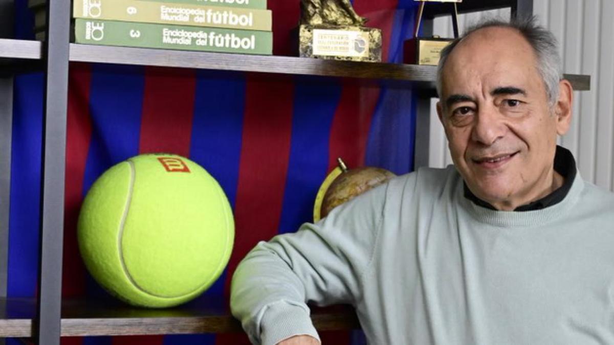 Pere Hernández, historiador de la Federación Catalana de Tenis: Antes existían cuatro clubes, no sé si el más grande llegaba a tener 60 socios, pero jugaban por amor al deporte