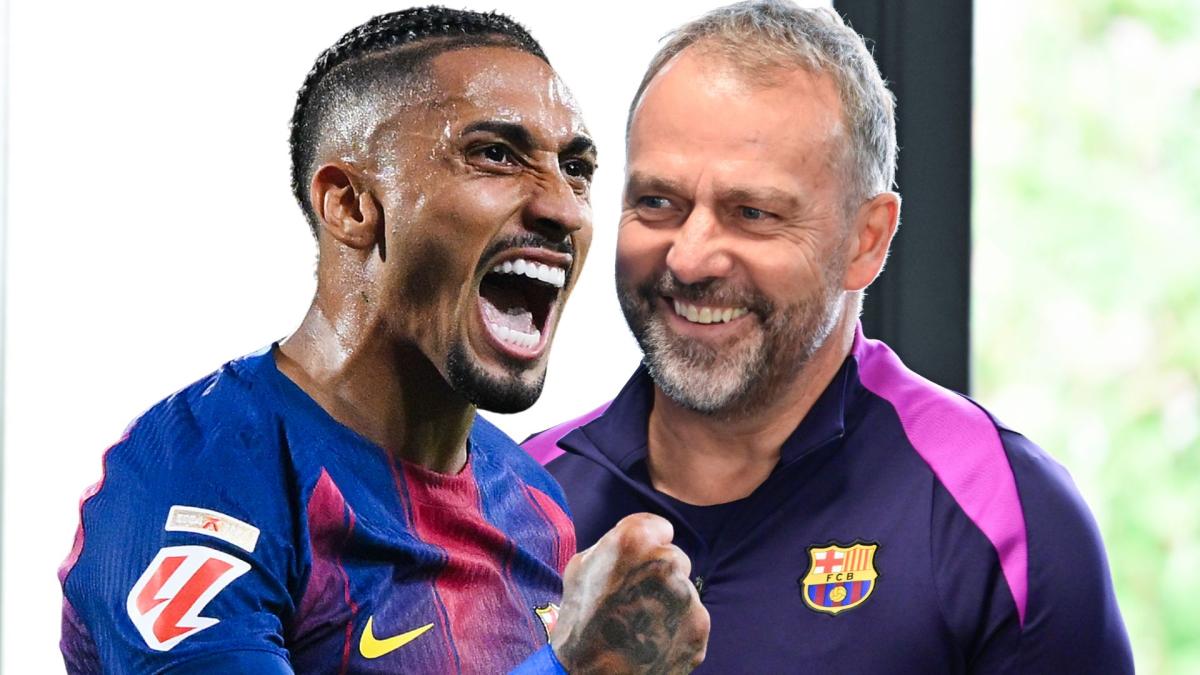 Rueda de prensa de Raphinha y Flick previa al Chelsea, en streaming