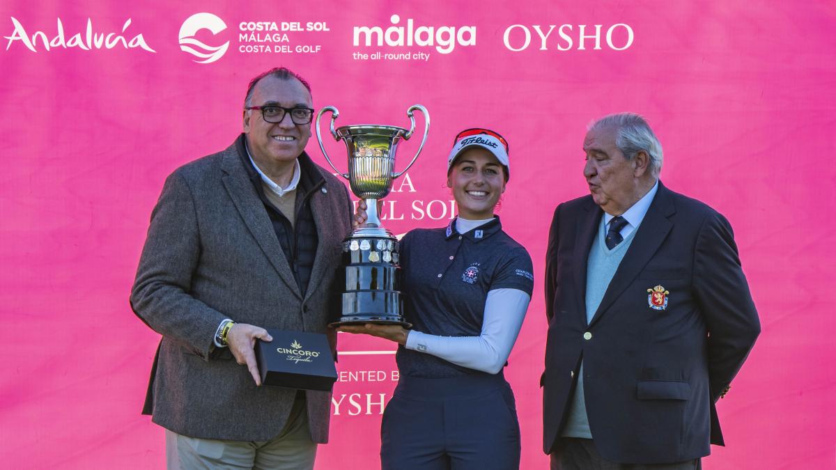 La francesa Nastasia Nadaud firma una gran remontada para anotarse el Open de España