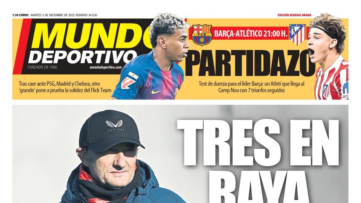 Portada de MD Bizkaia-Araba de hoy martes