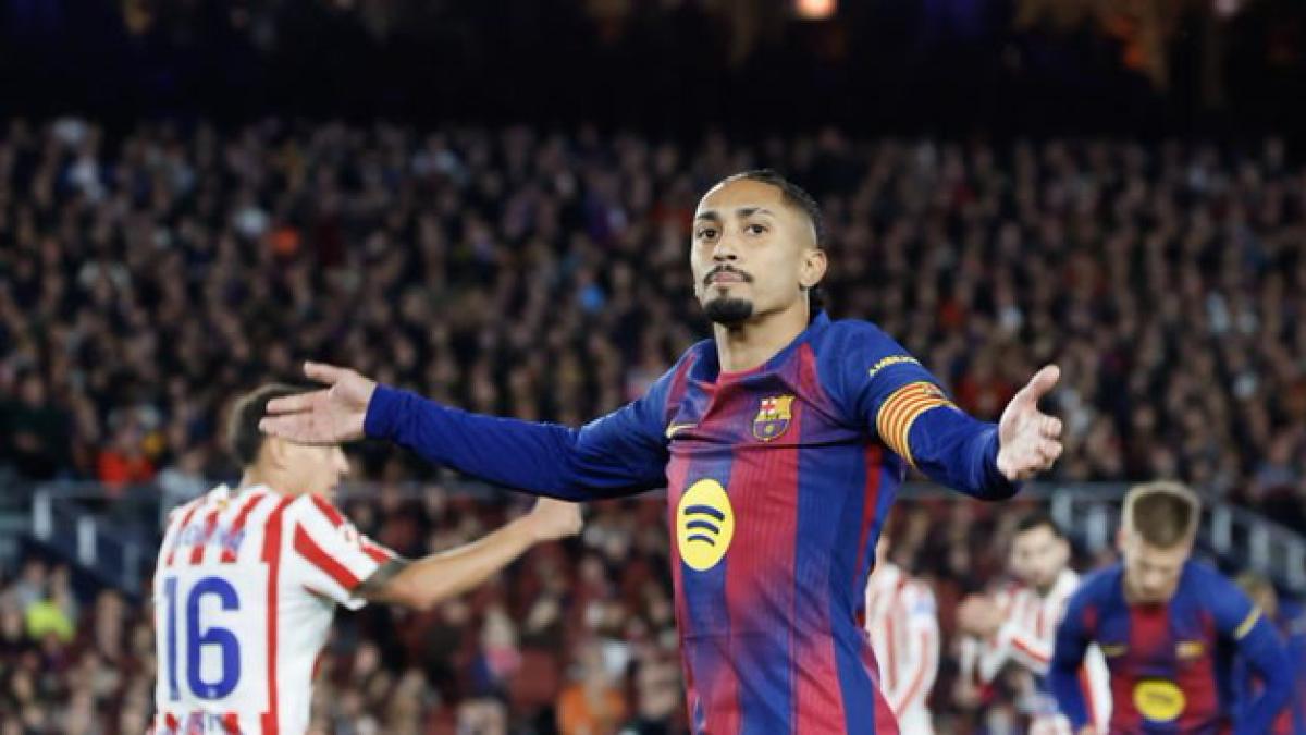 Simeone elogia a Raphinha