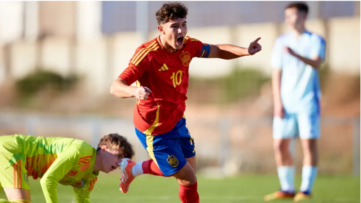 Gorka Buil vuelve de la Sub-16 con otro gol