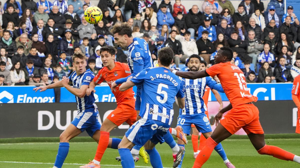 Alavés - Real Sociedad, en imágenes