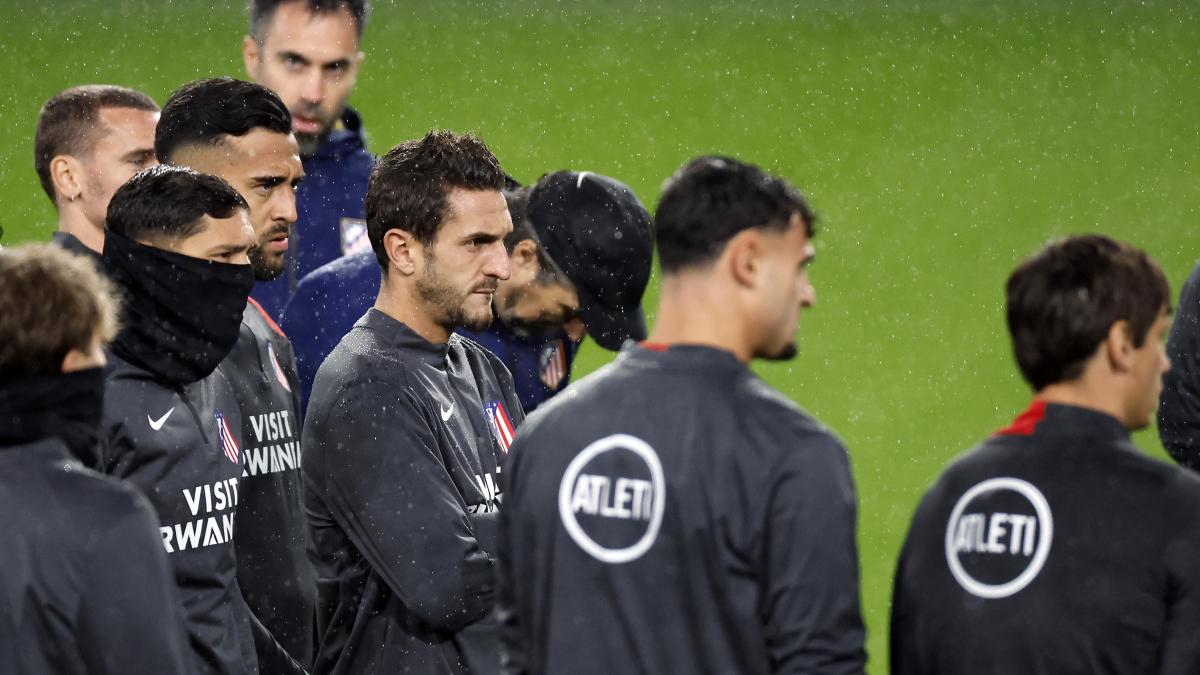 El Atlético, listo para enfrentarse al PSV