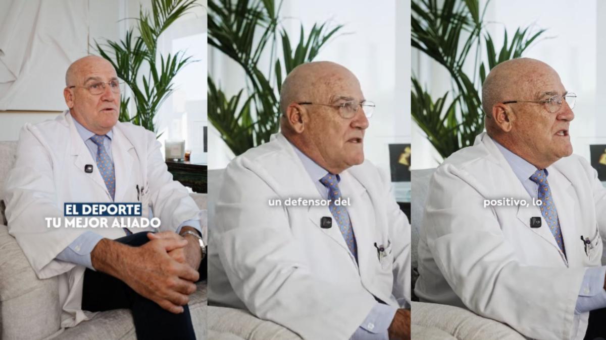 Alfonso Del Corral, exresponsable de medicina del Real Madrid: El deporte es mucho más que rendimiento físico