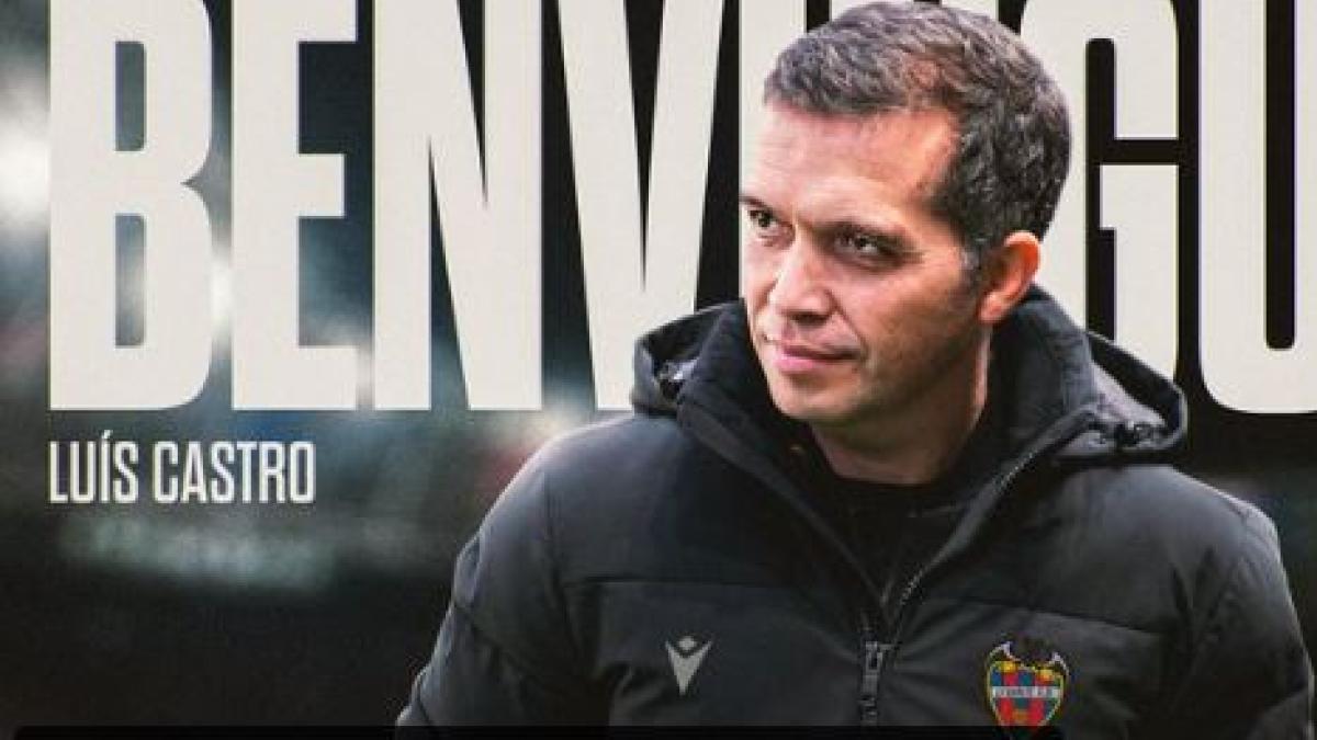 Oficial: Luis Castro, nuevo entrenador del Levante