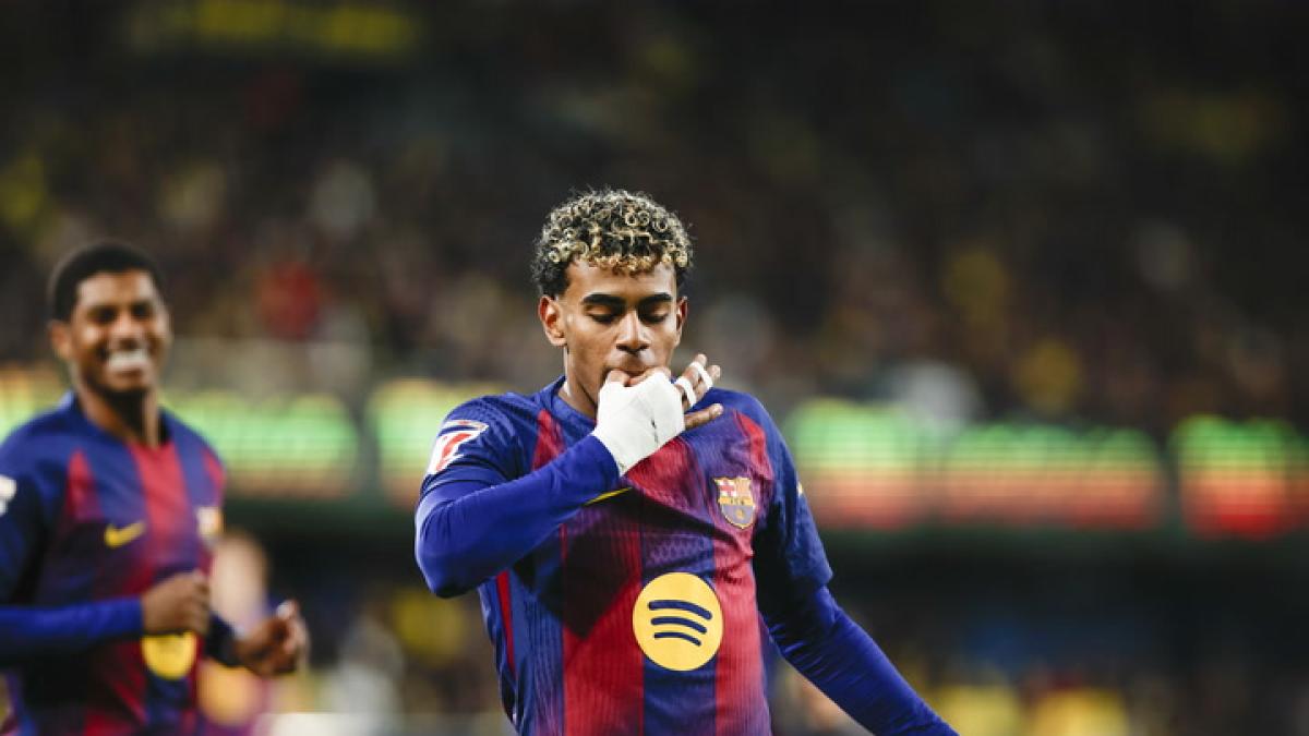 Resumen en fotos de la victoria del FC Barcelona ante el Villarreal (0-2)