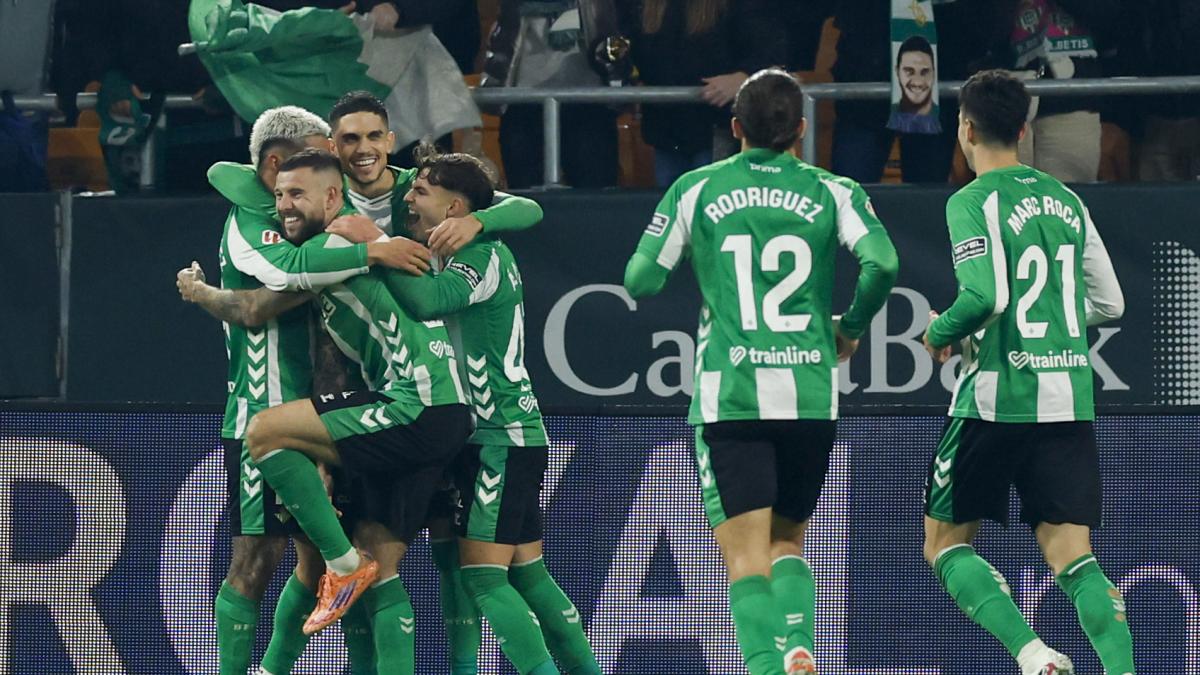 El Betis se da un festín navideño ante el Getafe