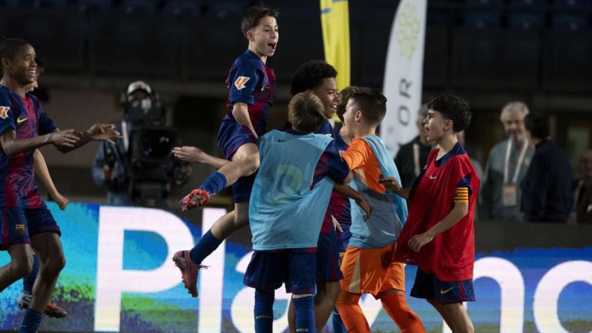El Barça Sub-13, una generación que ensalza la importancia de La Masia