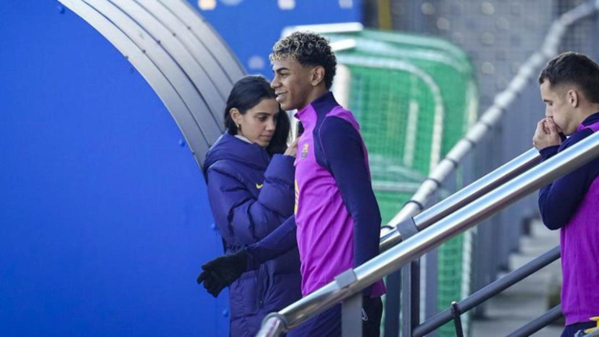 Primer entrenamiento de 2026 del FC Barcelona con ausencia de Lamine