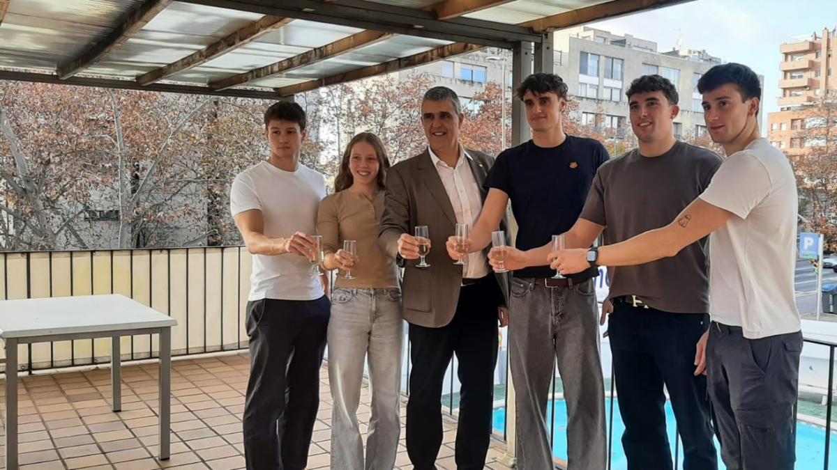 Claudi Martí celebra el 2025 deportivo y analiza la situación social del Club Natació Sabadell