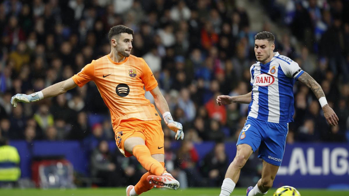 El 1x1 del Barcelona ante el Espanyol al descanso