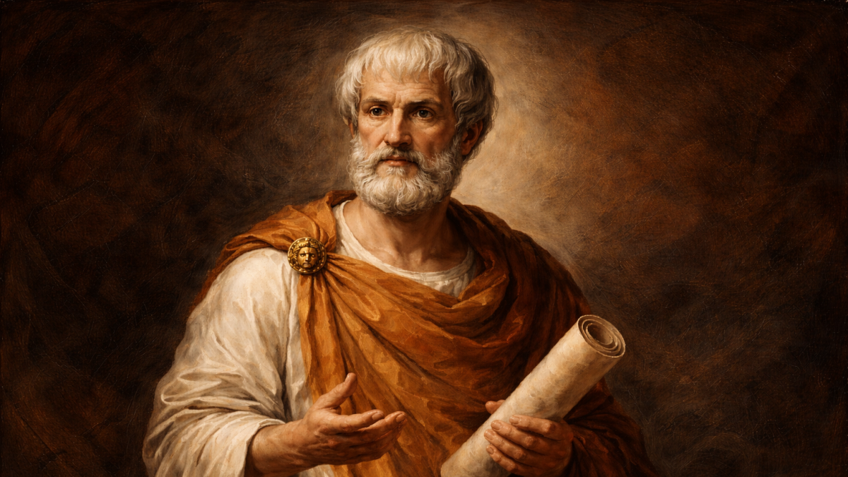 Aristóteles: La felicidad depende de nosotros mismos porque es una actividad del alma conforme a la virtud