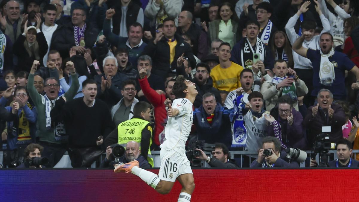 Doblete de Gonzalo en el Bernabéu