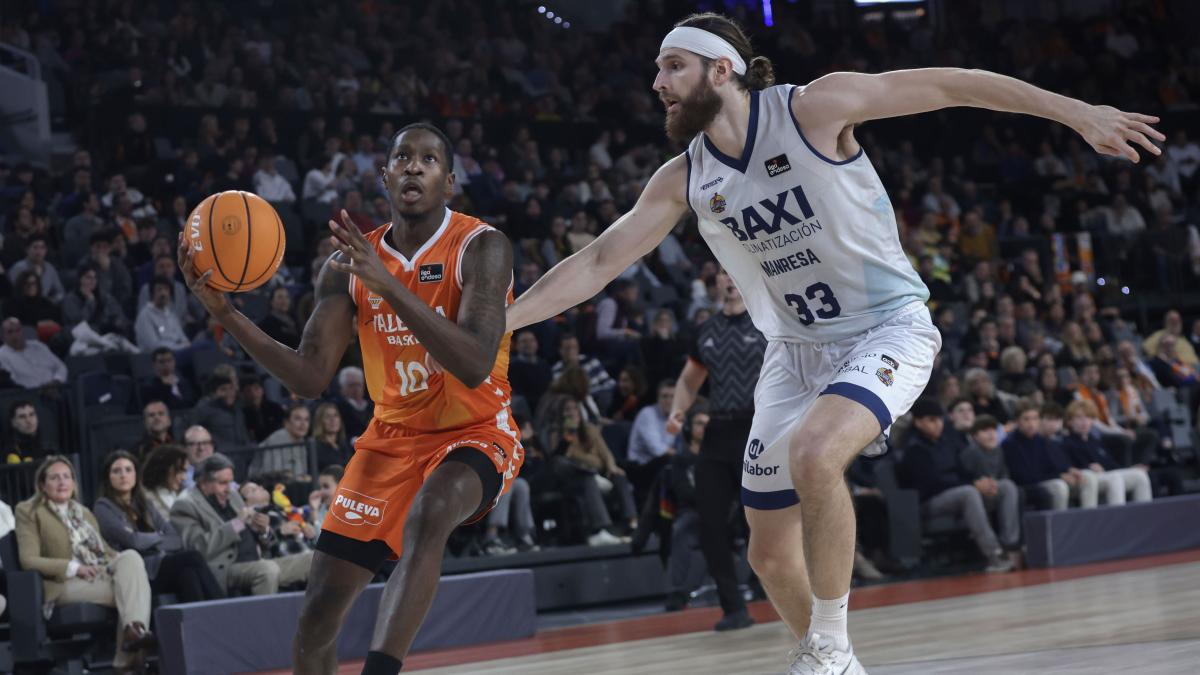 103-76: Valencia Basket suma y sigue en Liga Endesa: ya es el único invicto como local tras superar al BAXI Manresa