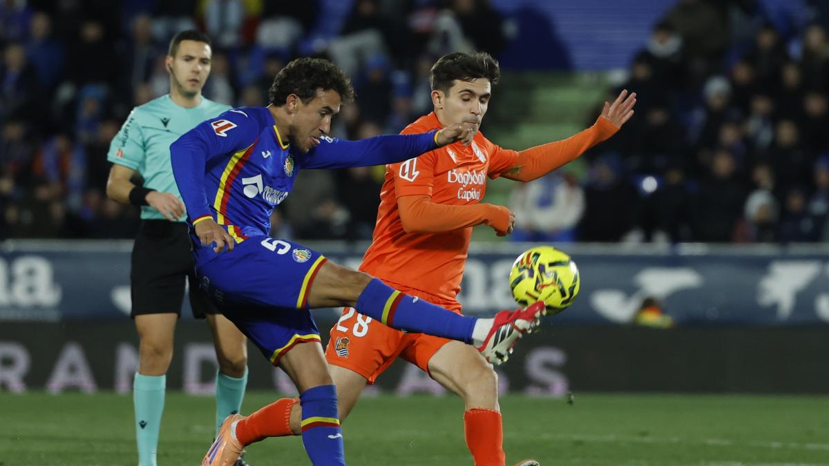 Getafe - Real Sociedad, en imágenes