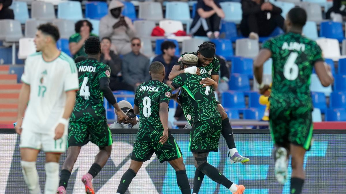 0-2: Osimhen y Nigeria se medirán a Marruecos tras echar a la Argelia de Luca Zidane