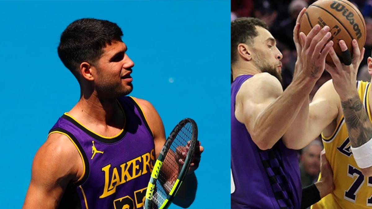 ‘LeBron Alcaraz’ le envía mala suerte a un Doncic que se queda solo y desolado