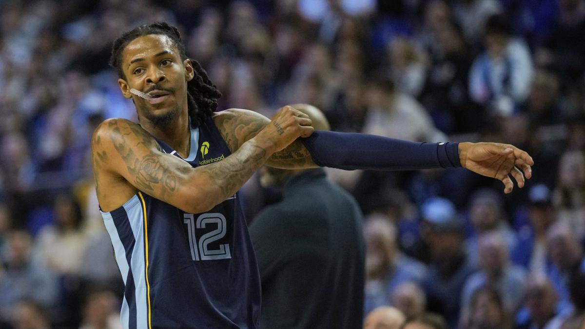 Ja Morant, la estrella estrellada de los Grizzlies: coge el bazooka y se pone a ‘llorar’