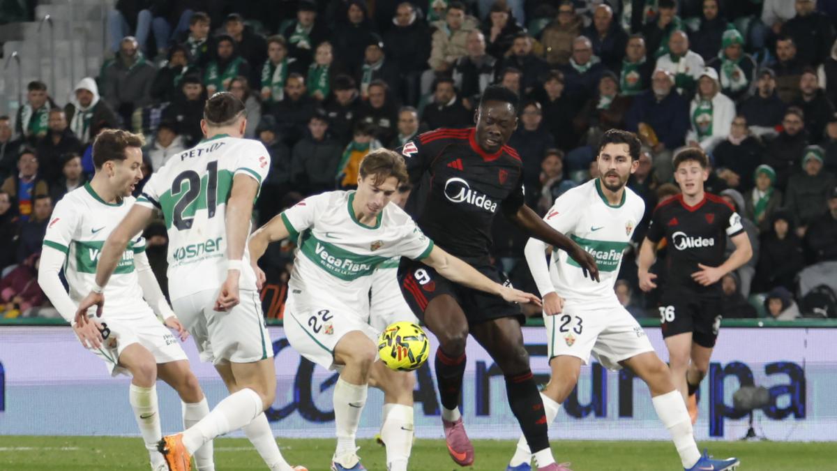 Elche - Sevilla, en imágenes