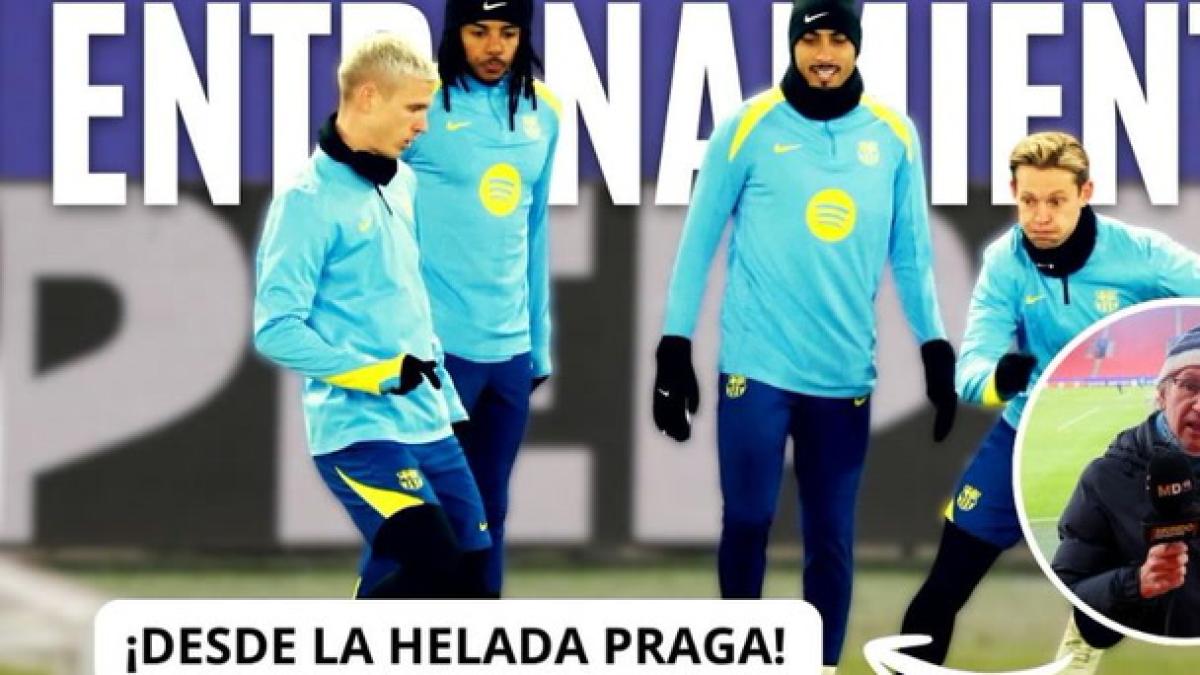 El Barça se pone a prueba bajo cero en Praga