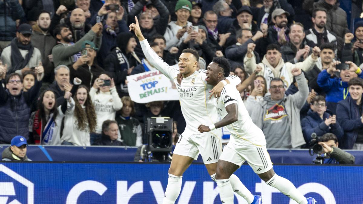 El Real Madrid ante el Mónaco: seis disparos entre los tres palos y seis goles