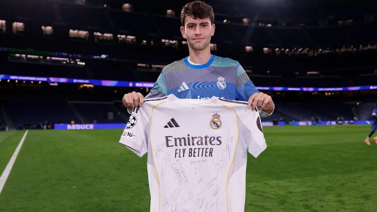 Mesonero y su debut oficial en el Real Madrid: Es un sueño