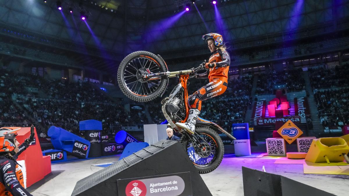 Berta Abellán se estrena en el Womens Trophy de Barcelona como doble campeona mundial de trial
