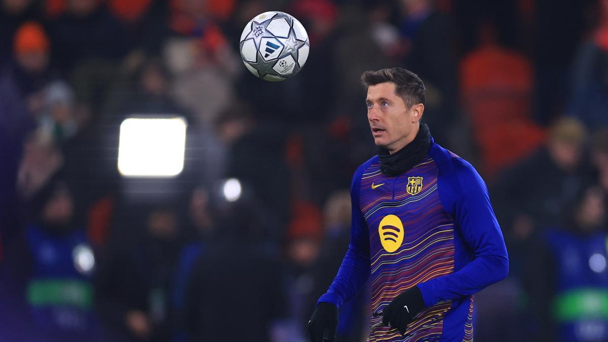 Lewandowski cuando no está Ferran