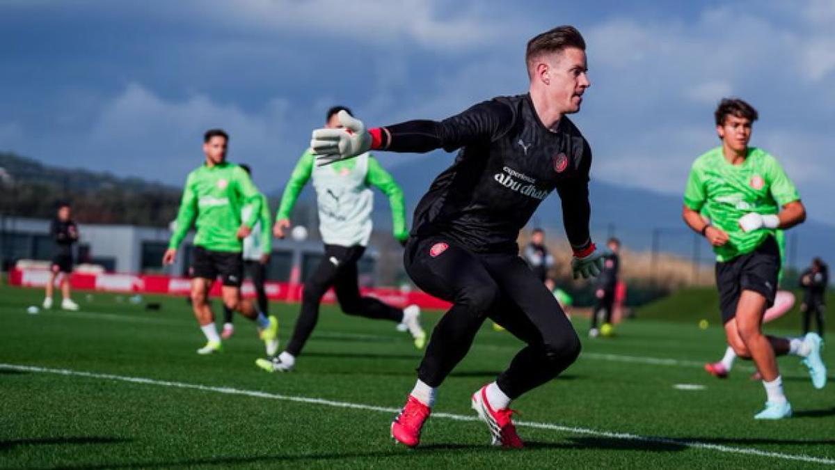 El primer día de Ter Stegen en Girona: ilusión y una gran incógnita