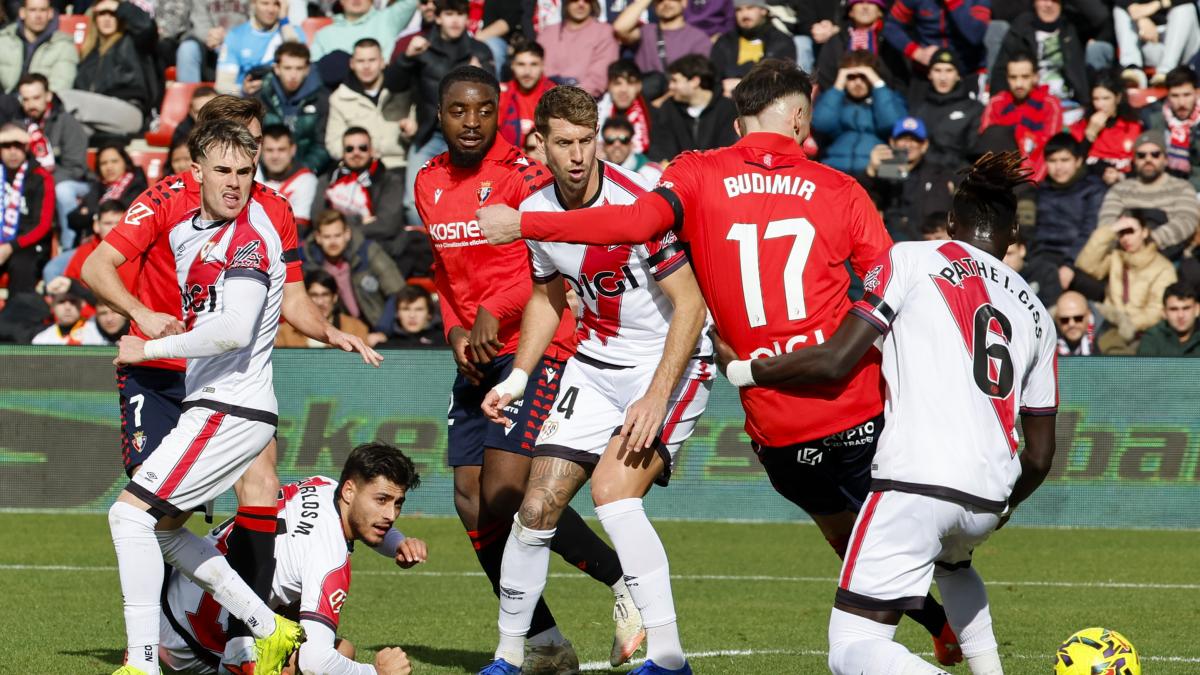 Rayo - Osasuna, en imágenes