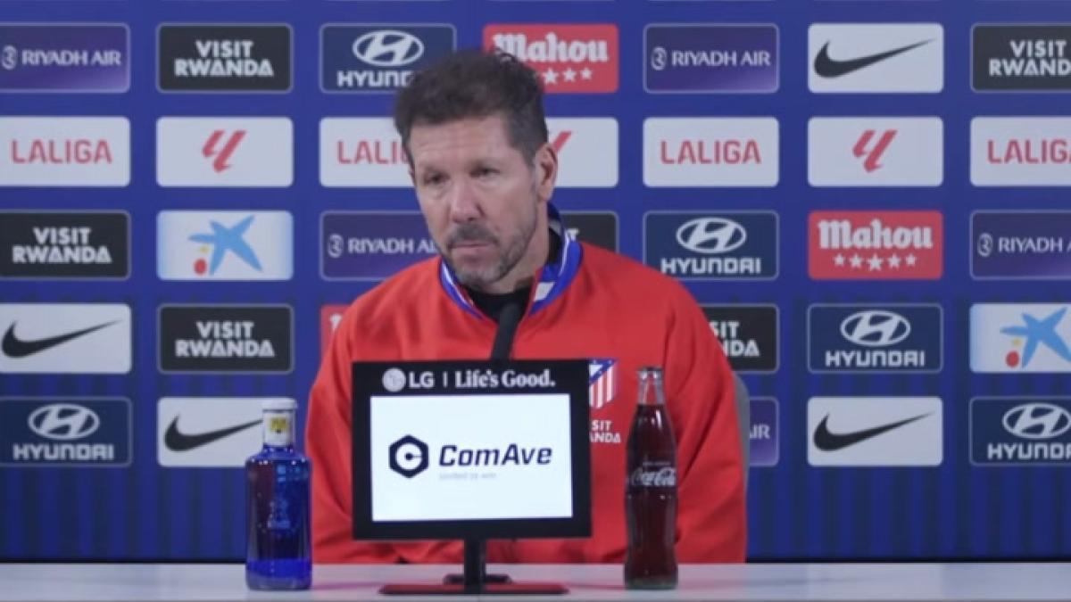Diego Simeone defiende a Julián Álvarez: ¿En serio me estás preguntando eso?