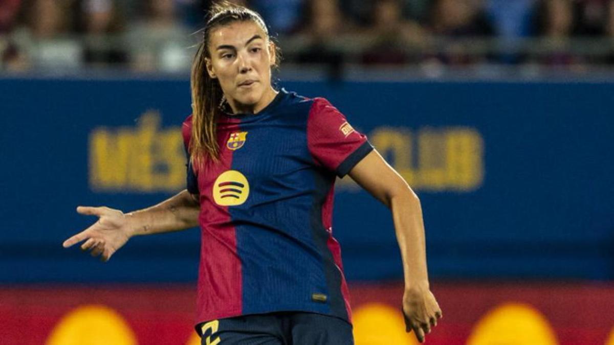 Patri Guijarro, titular en el Barça en la final de la Supercopa